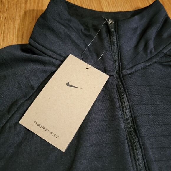 Nike Therma-FIT Element Women's Running Jacket Quarter Zip Size Small S Black - Picture 12 of 17